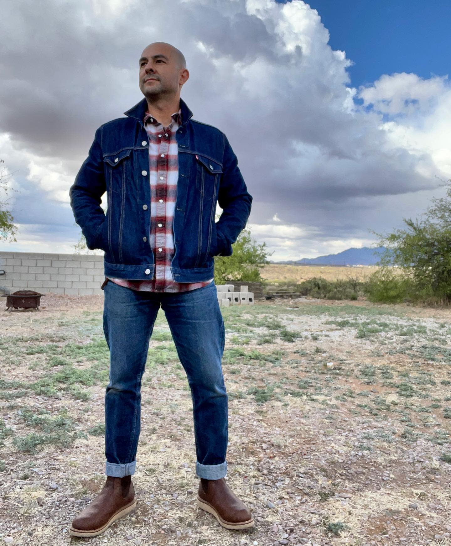 Denim and Leather Rugged Style Ideas for Men -maverick23